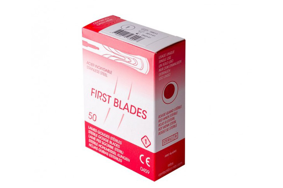 First-Blades-rozmiar-1-dlutka-podologiczne-50-sztuk