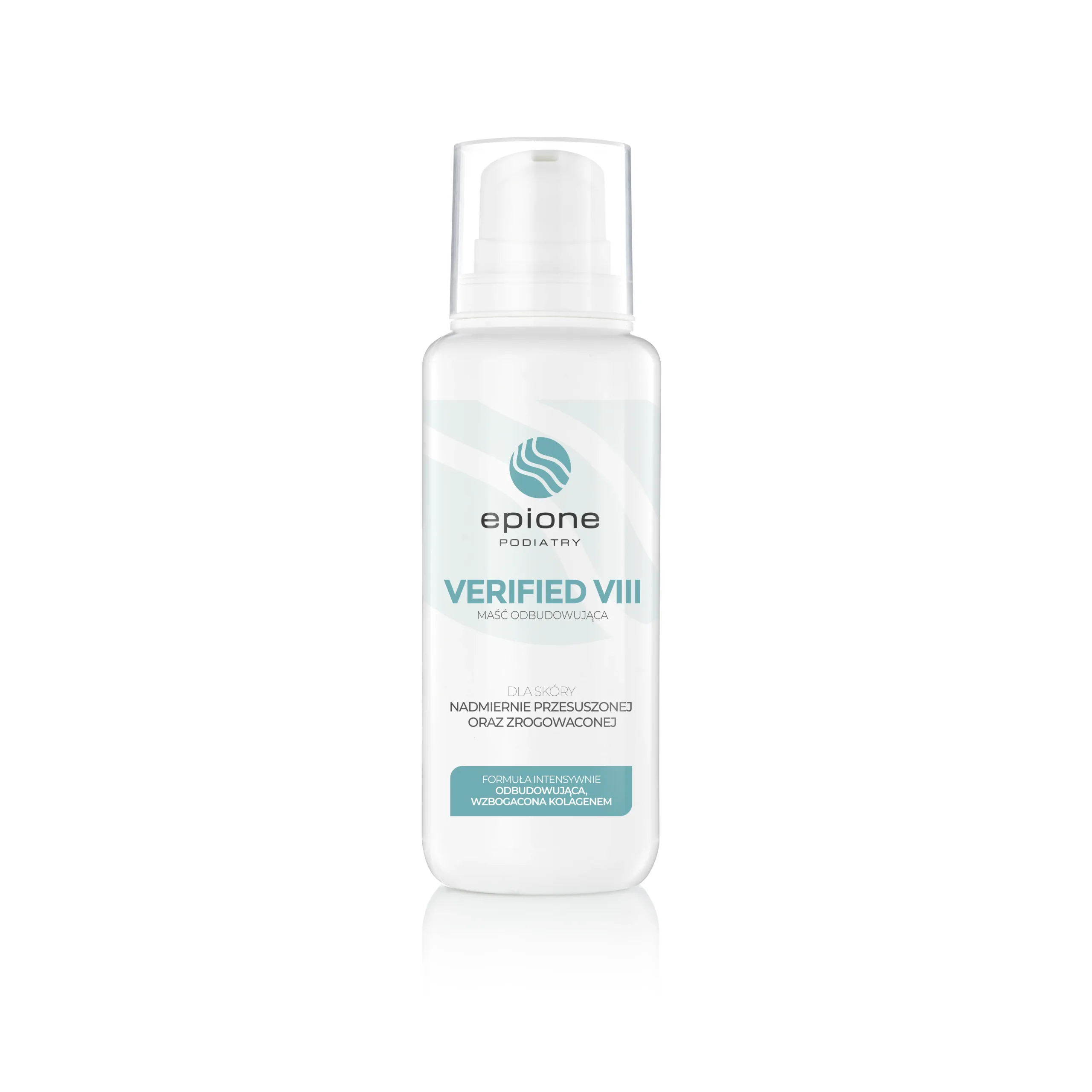 EPIONE Podiatry, voetcrème VERIFIED VIII, zalf voor de droge, gevoelige en geirriteerde huid. , 5 kopen = 1 gratis